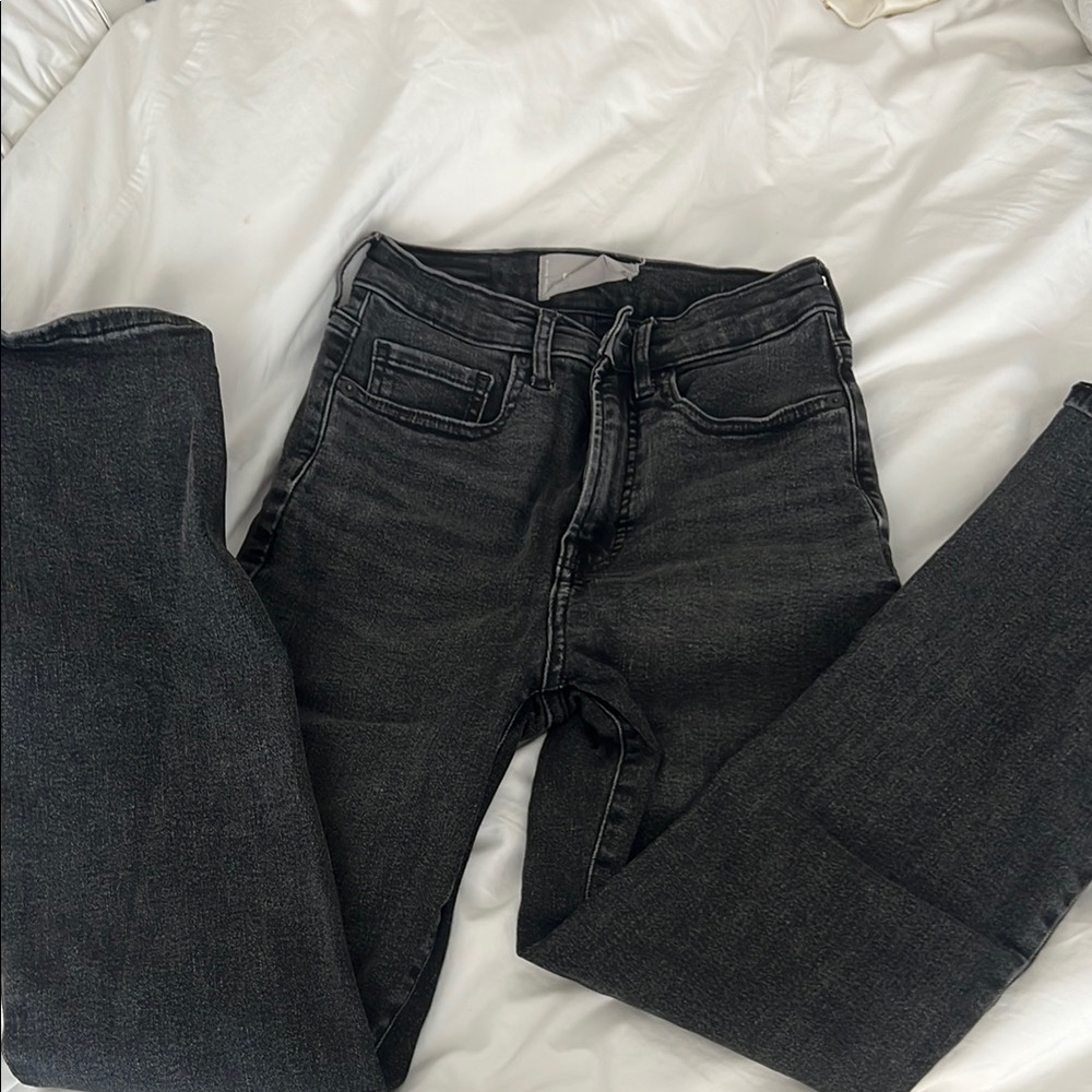 Everlane Women's Charcoal Skinny Jeans